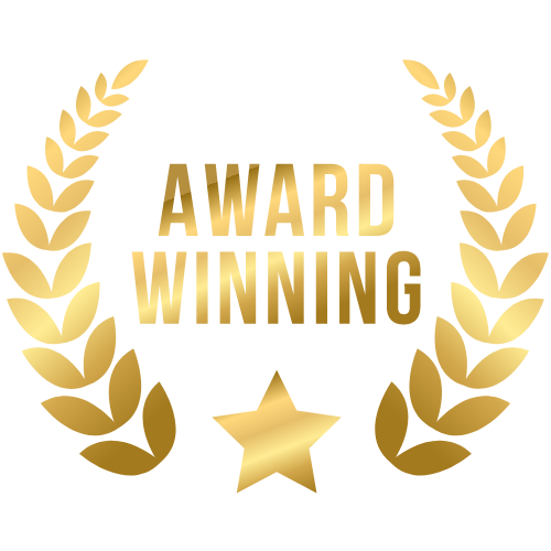award winning badge
